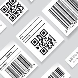 Auto parts barcodes